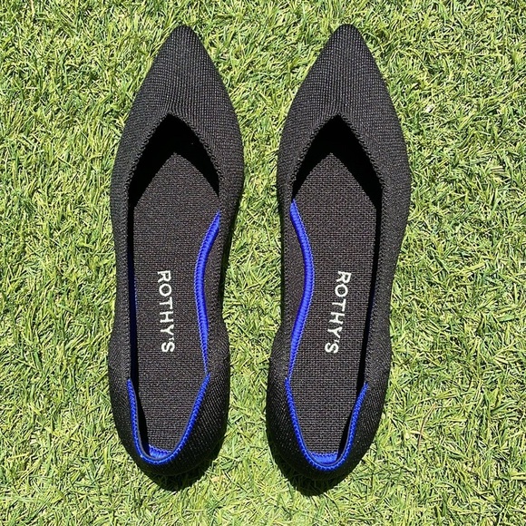 NWT ROTHY’S Ruth’s The Point Flats! - Picture 6 of 11